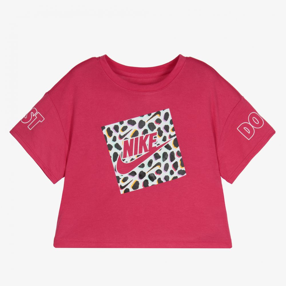 Nike - Rosa T-Shirt für Mädchen | Childrensalon