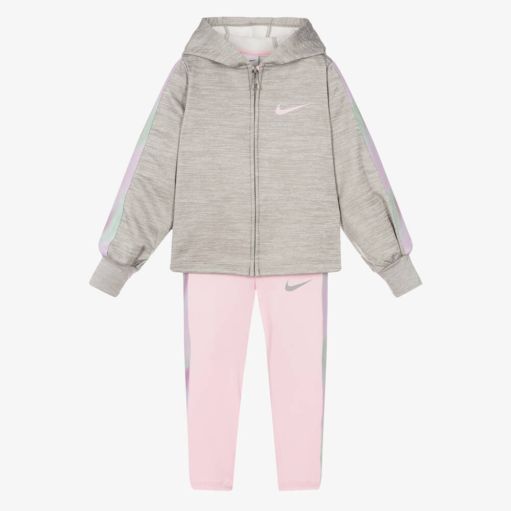 Nike - Худи и розовые спортивные легинсы для девочек | Childrensalon