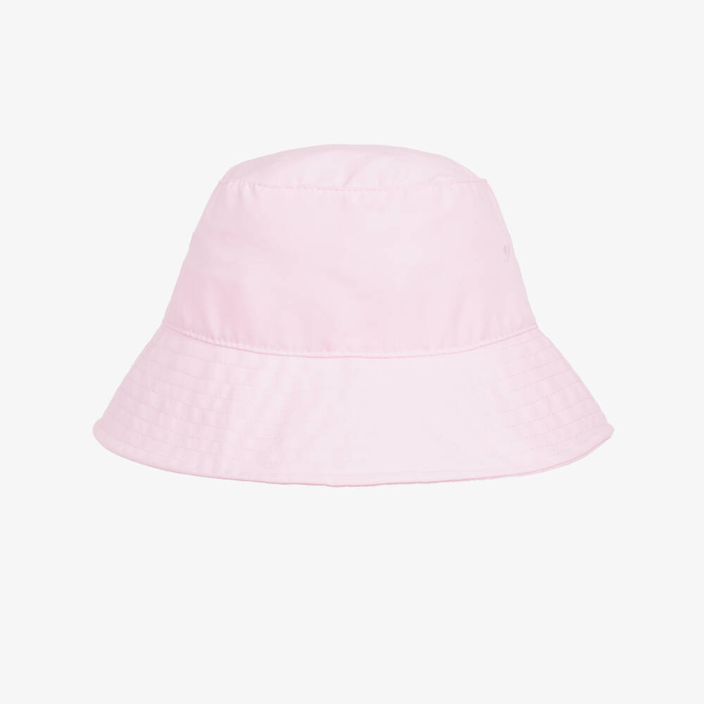 Nike-Girls' Soft Pink Logo Sun Hat | Childrensalon Outlet