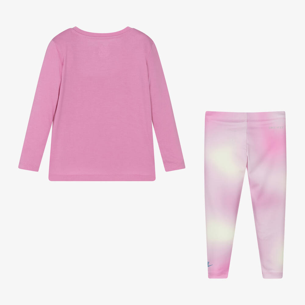 Nike-Girls Solar Pink Outfit Set | Childrensalon Outlet