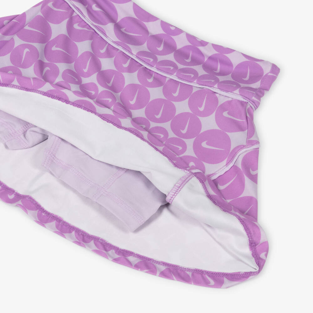 Nike-Girls Sporty Purple Skirt Ensemble | Childrensalon Outlet