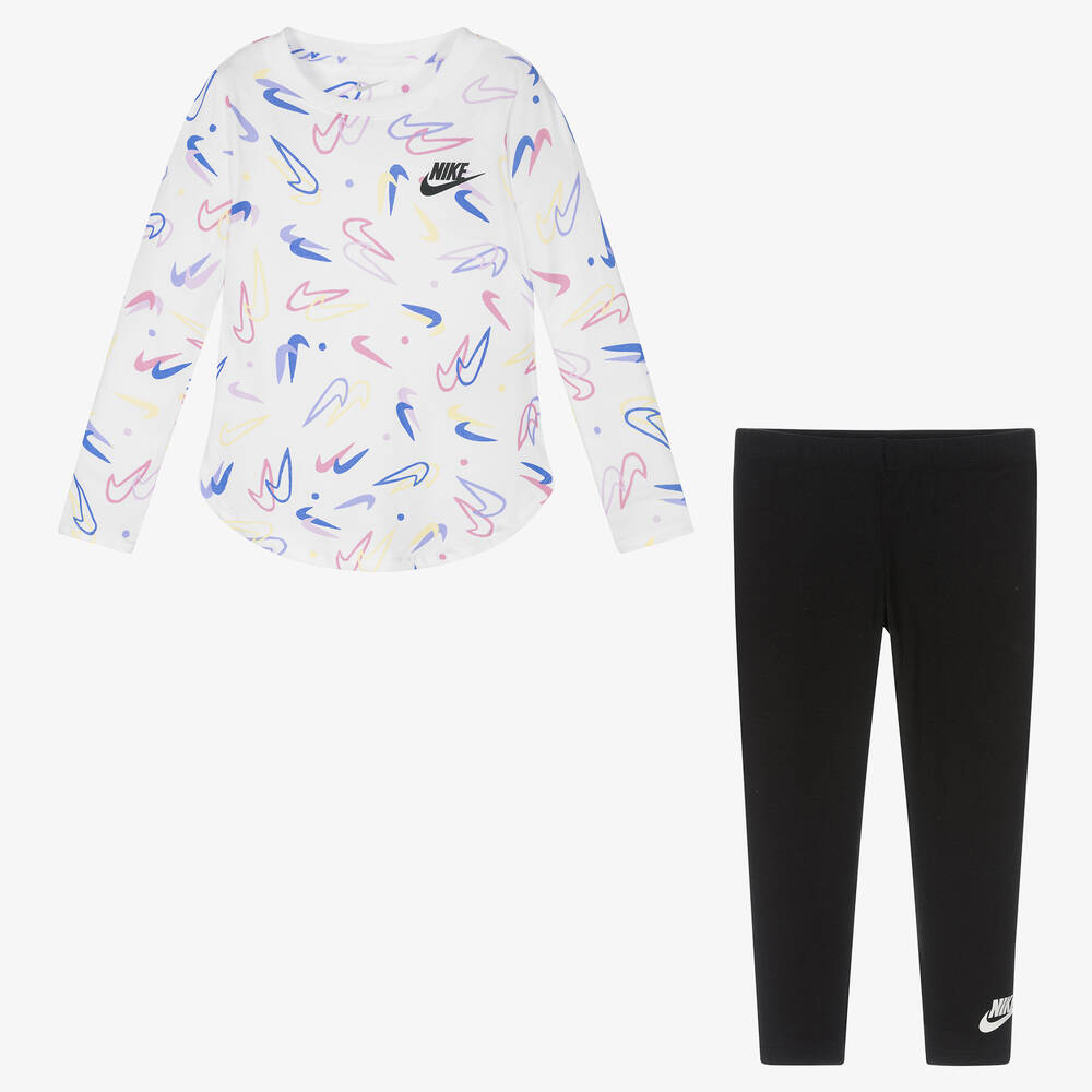 Ensemble nike blanc noir new arrivals