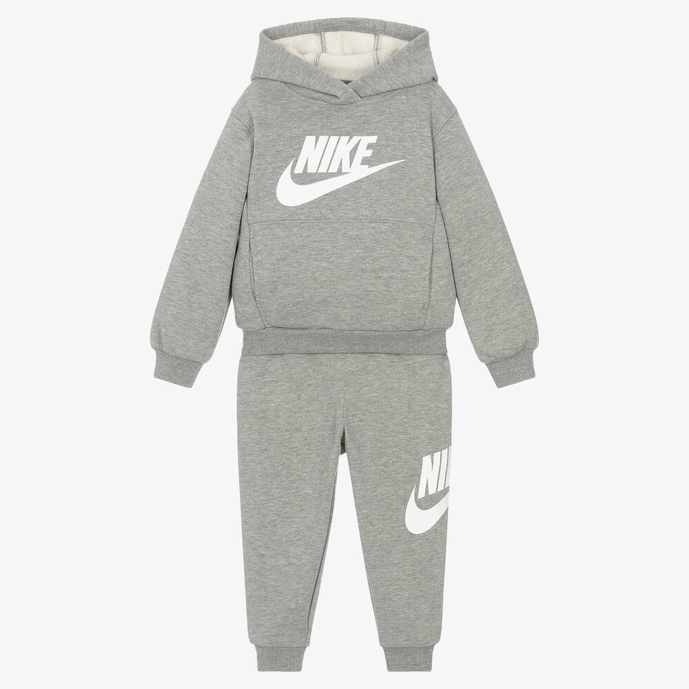 Baby grey sale nike tracksuit