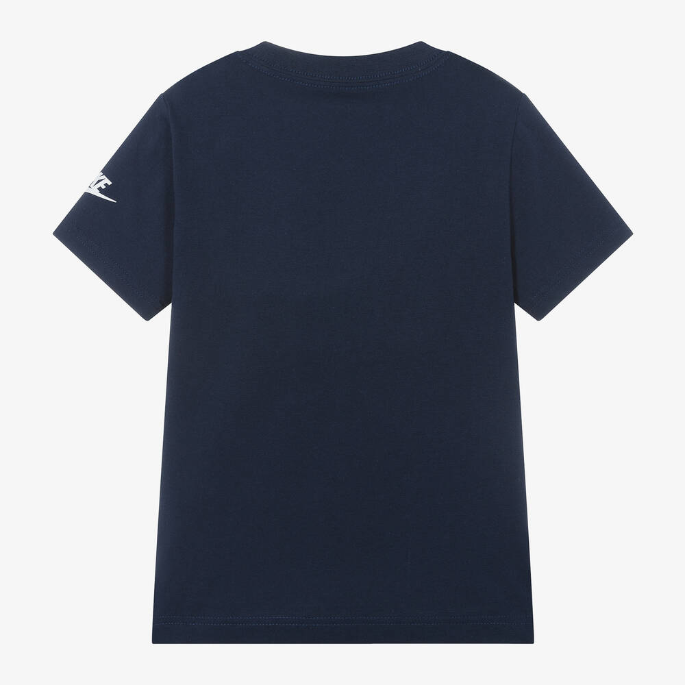 Nike navy blue shirt on sale