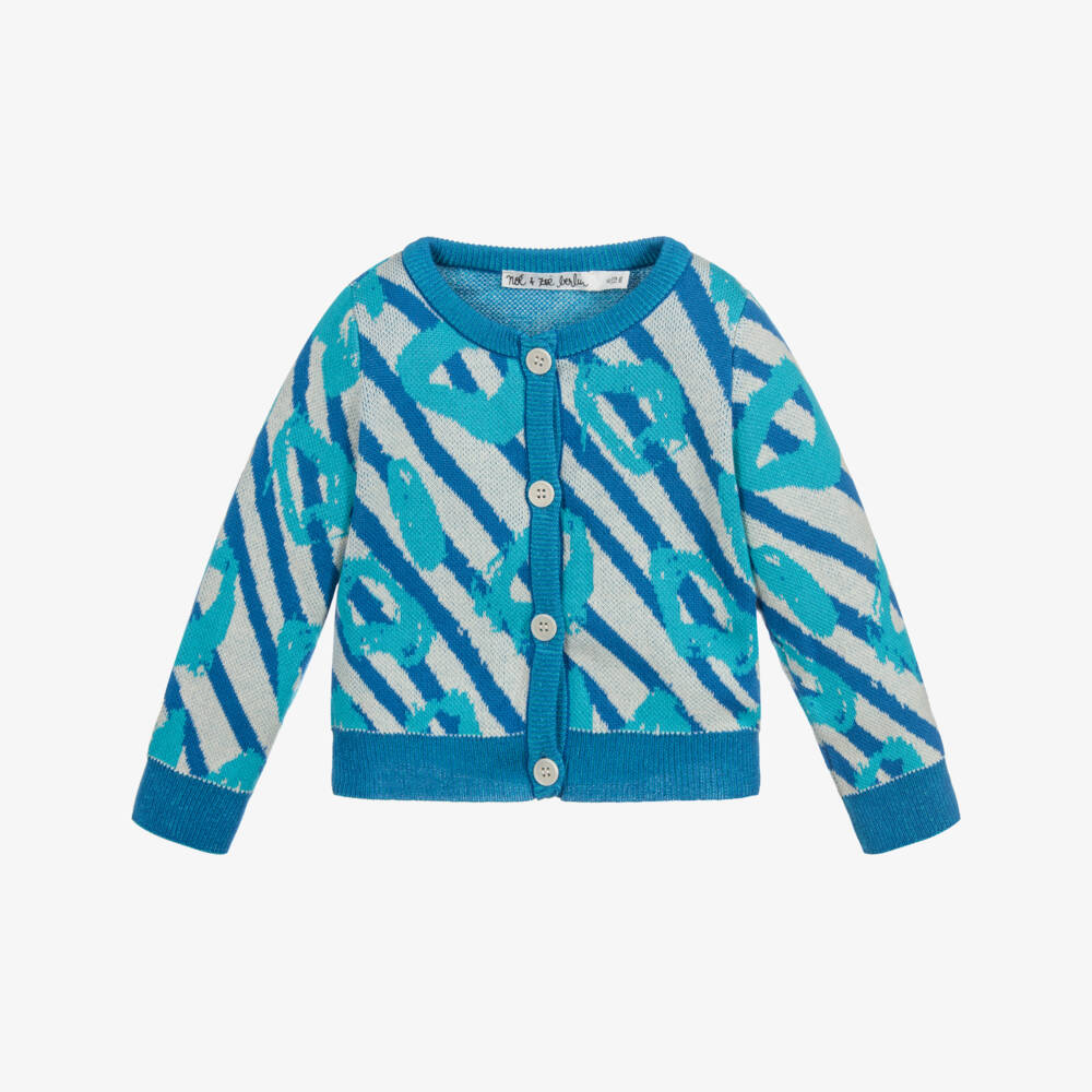 Noé & Zoë Berlin-Baby Girls Knitted Cardigan | Childrensalon Outlet