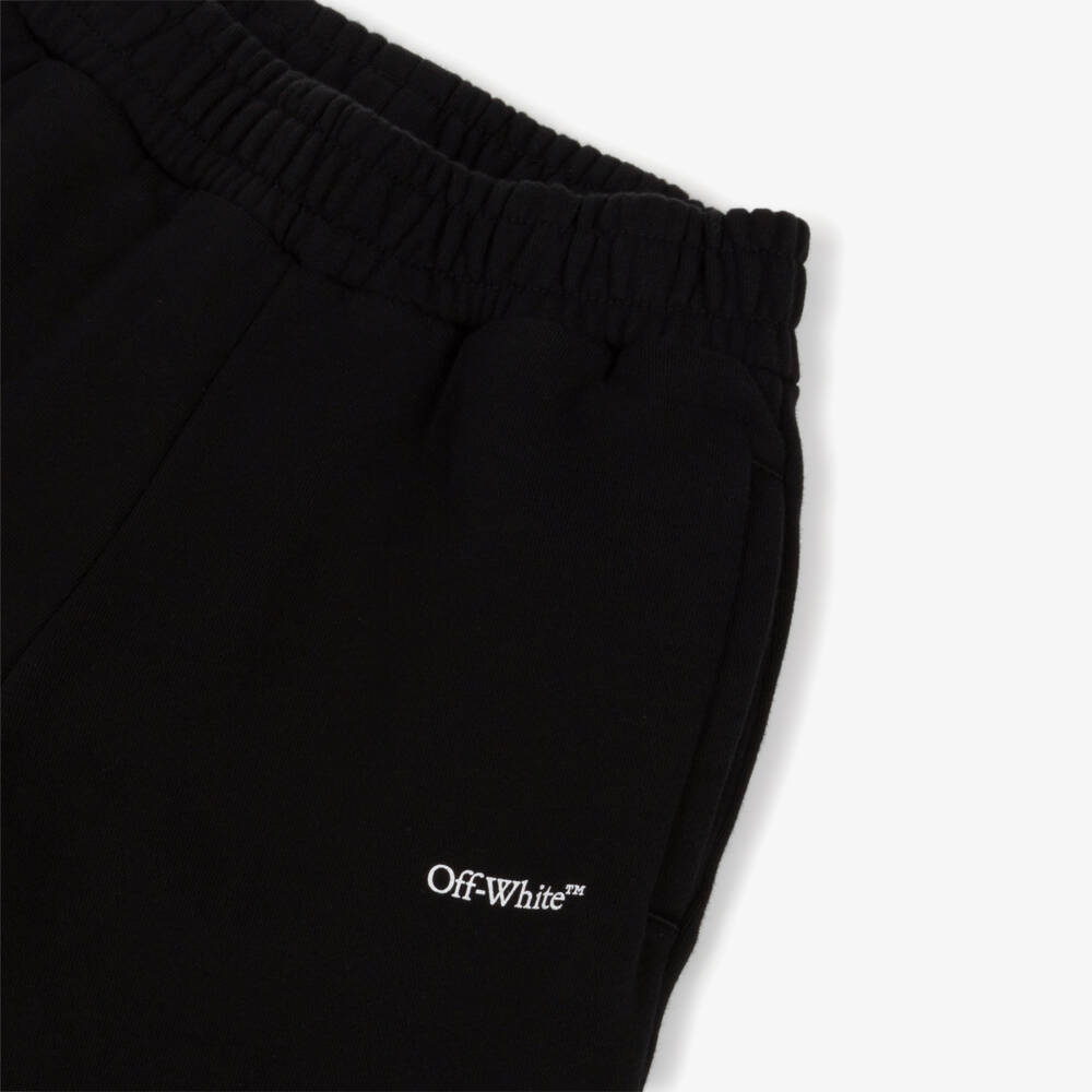 Off-White-Black Joggers | Childrensalon Outlet