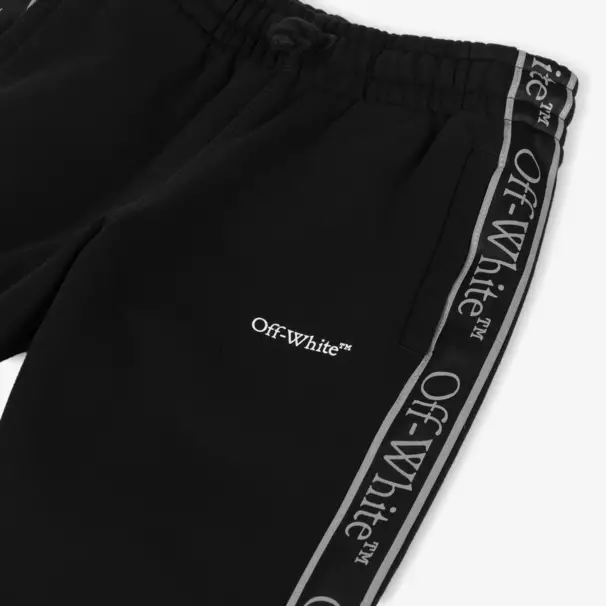 Off-White-Черные джоггеры с логотипом для мальчиков | Childrensalon Outlet