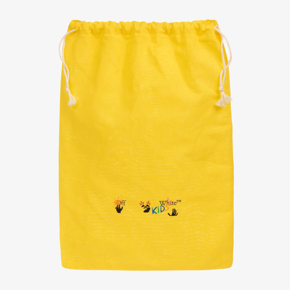 Off-White-Boys Black Logo Waist Bag | Childrensalon Outlet