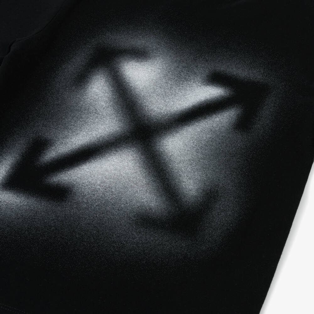 Off-White-Boys Charcoal Arrow Design Tee | Childrensalon Outlet