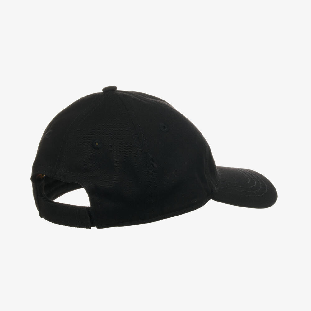 Off-White-Boys Cotton Black Baseball Hat | Childrensalon Outlet
