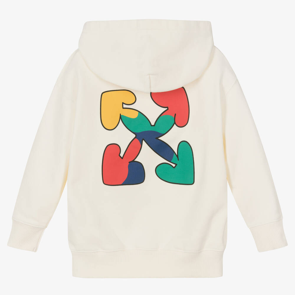 Off white hoodie teenager store