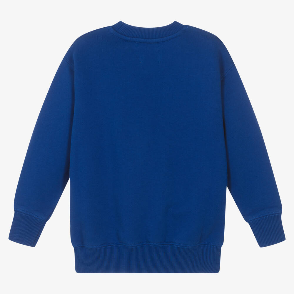 Plain royal deals blue sweatshirt