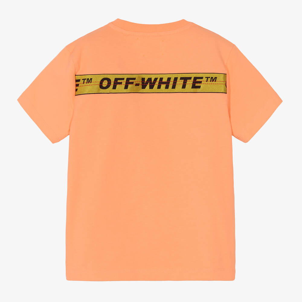 Off white orange shirt new arrivals