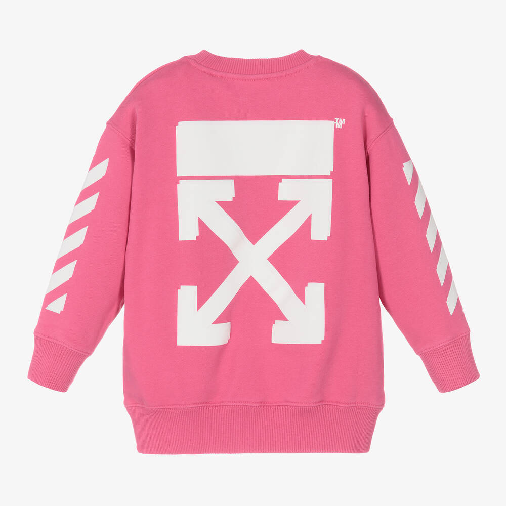 Off white jumper pink shop