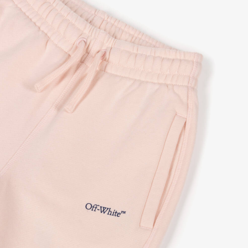 Off-White-Pink Joggers | Childrensalon Outlet
