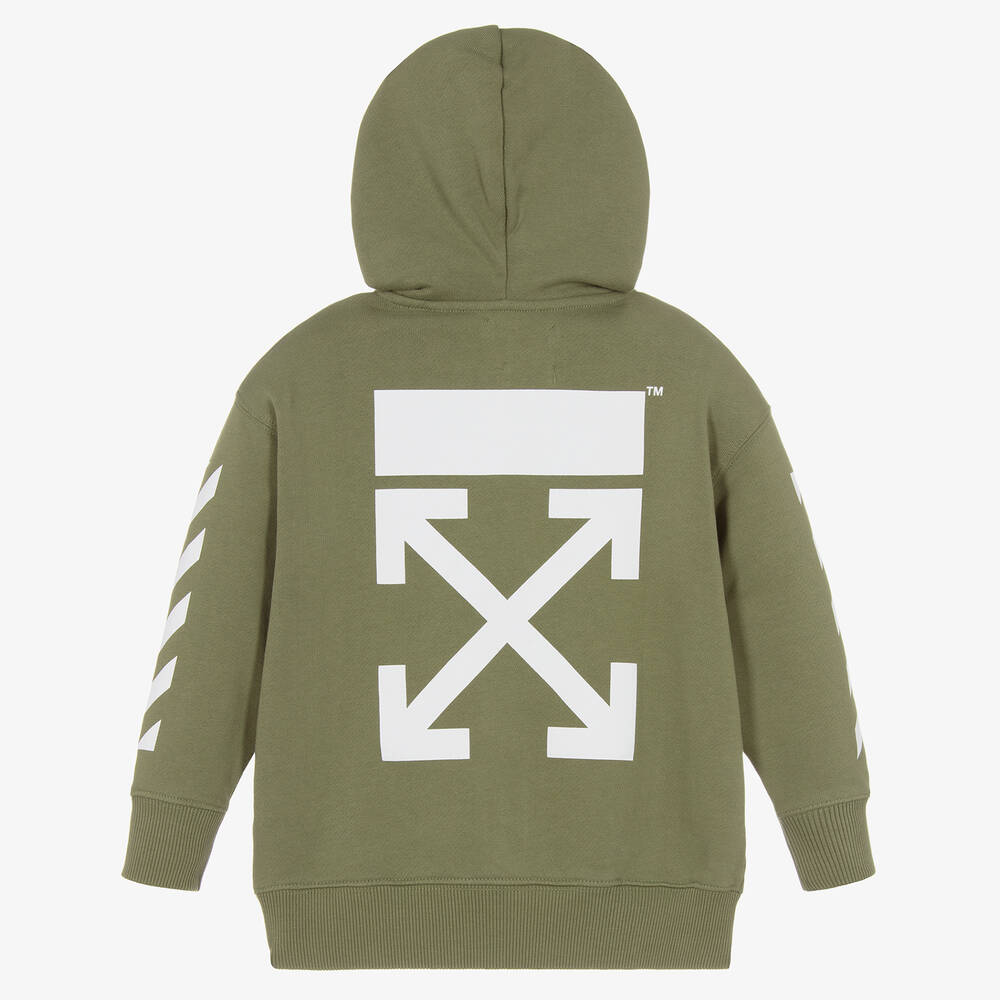 Off white teenager hoodie cheap