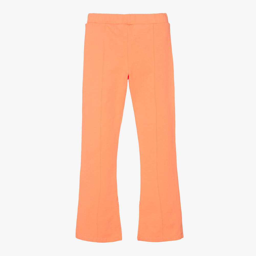 Orange flared clearance pants