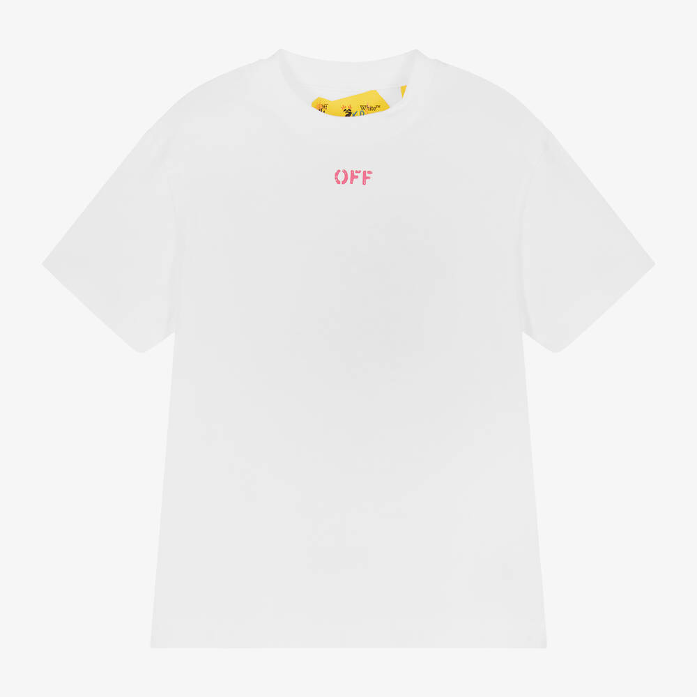 Off white teenager tee deals