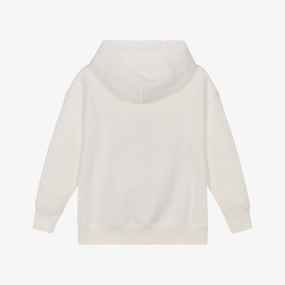 Off-White-White Paint Splatter Effect Hoodie | Childrensalon Outlet