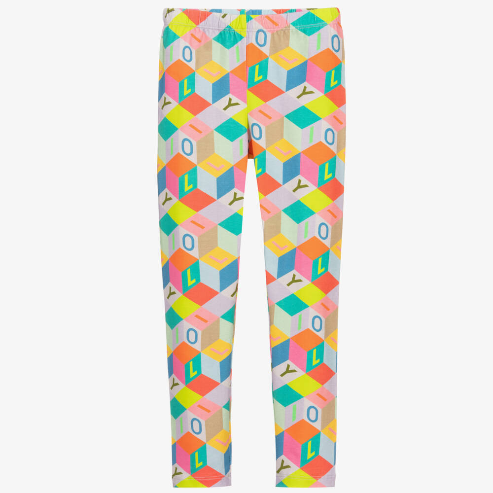 Oilily-Girls Organic Cotton Leggings | Childrensalon Outlet