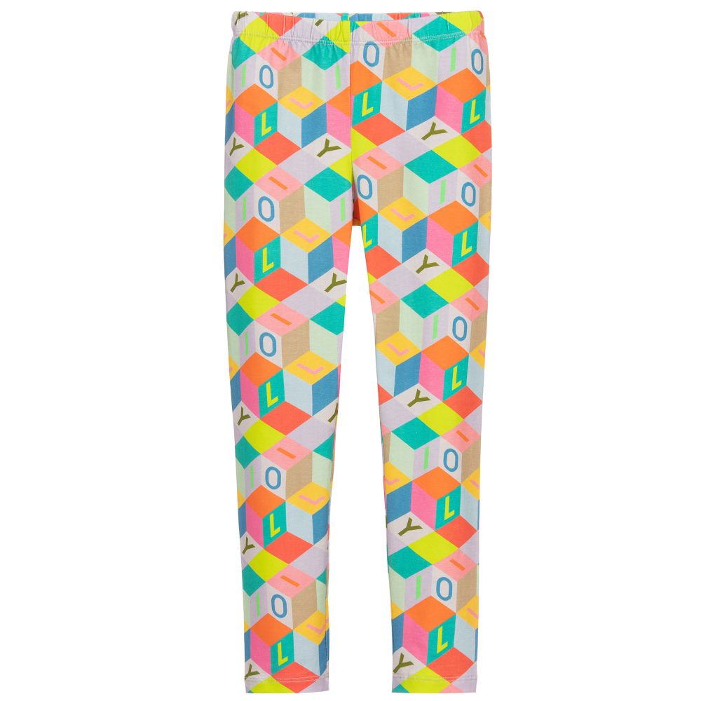 Oilily-Girls Organic Cotton Leggings | Childrensalon Outlet