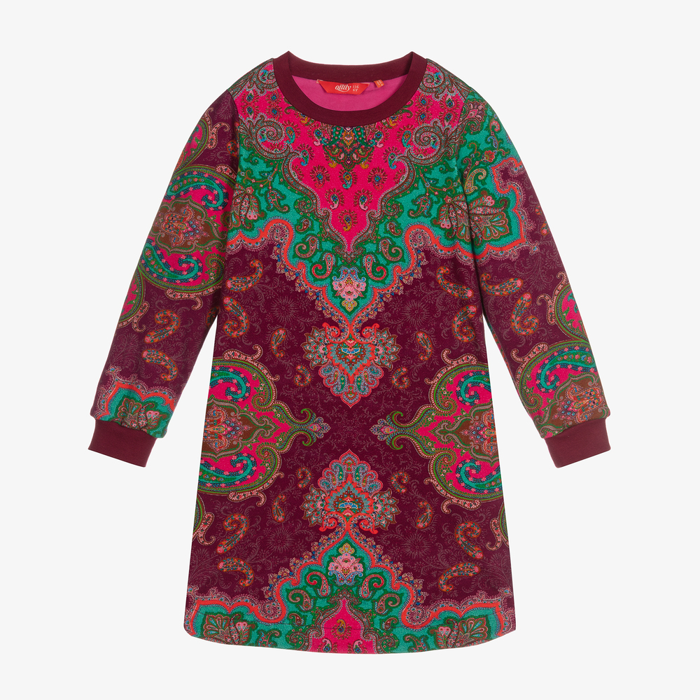 Oilily - Kleid mit Paisleymuster (M) | Childrensalon