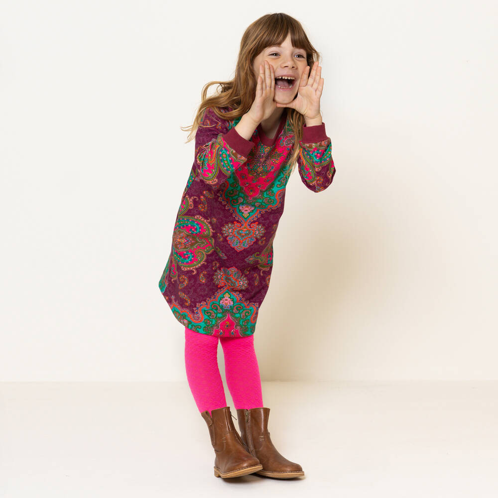 Oilily Girls Paisley Dress Childrensalon Outlet