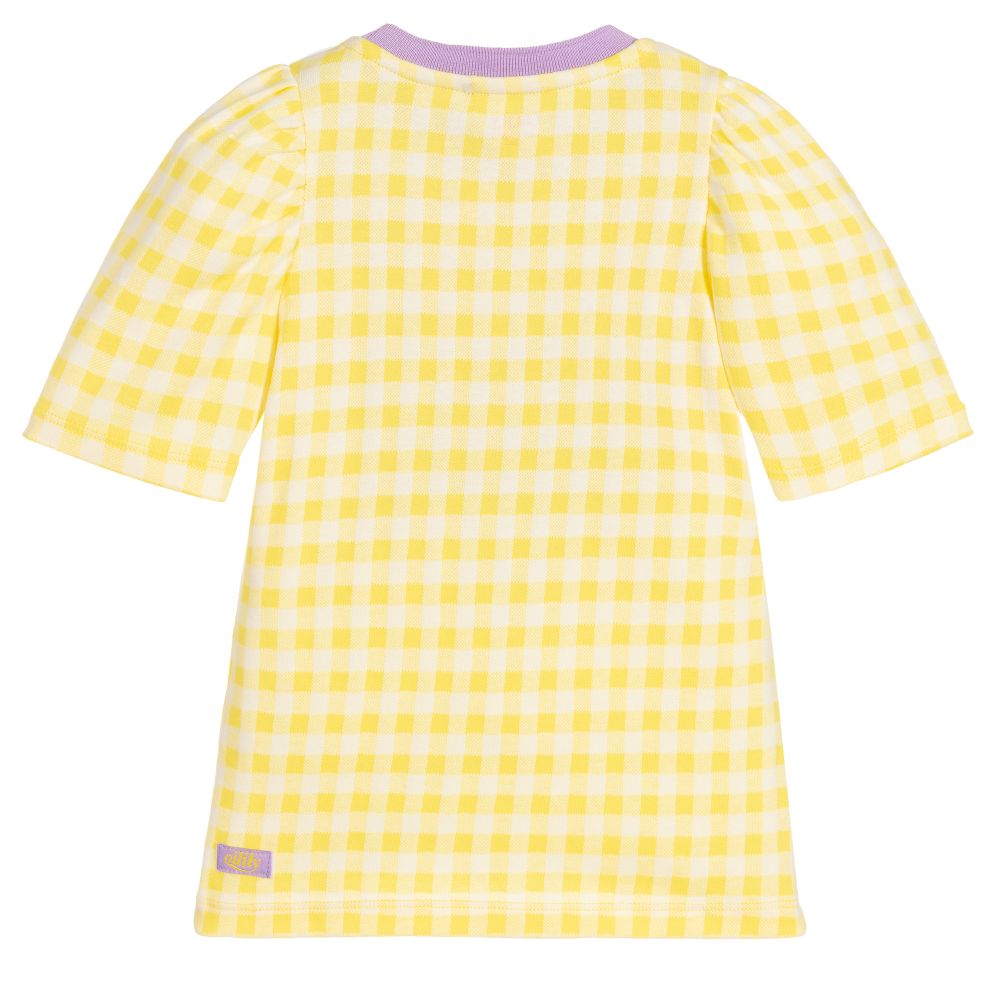 Oilily-Girls Yellow Cotton T-Shirt | Childrensalon Outlet
