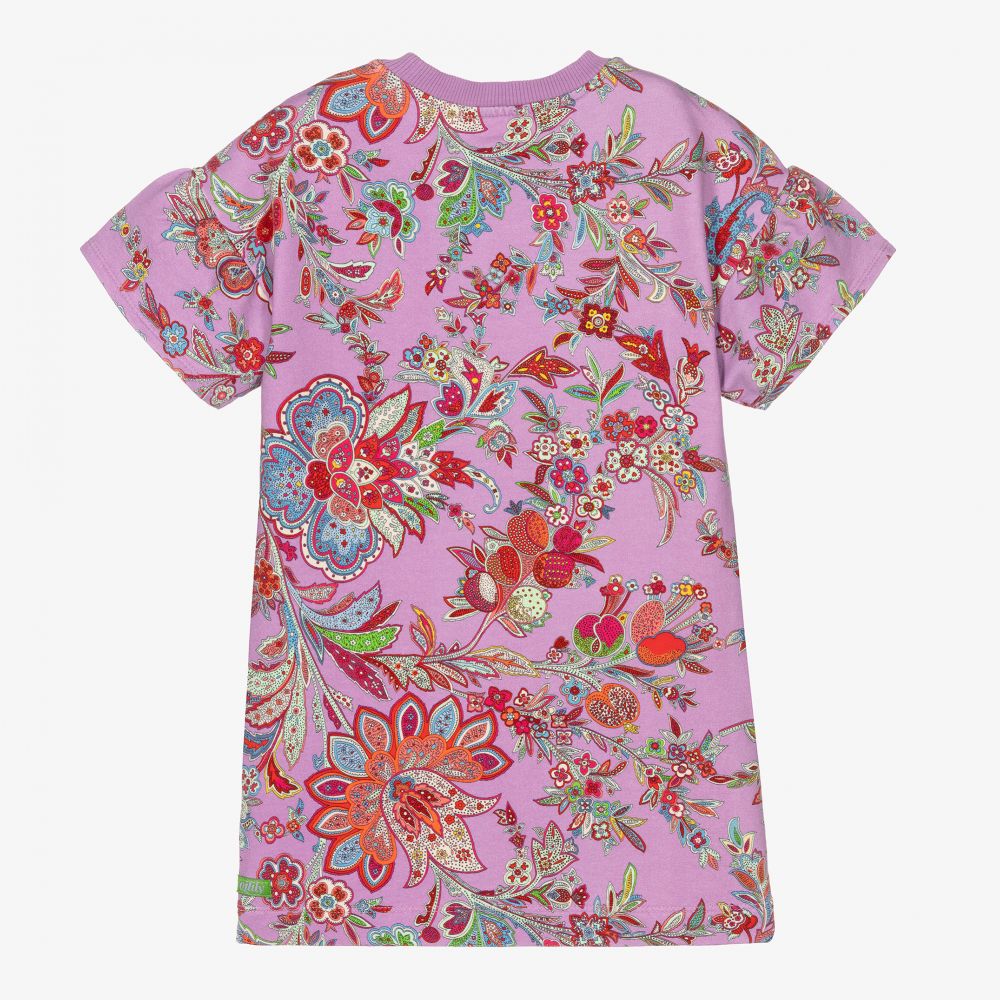 Oilily-Фиолетовое платье из органического хлопка | Childrensalon Outlet