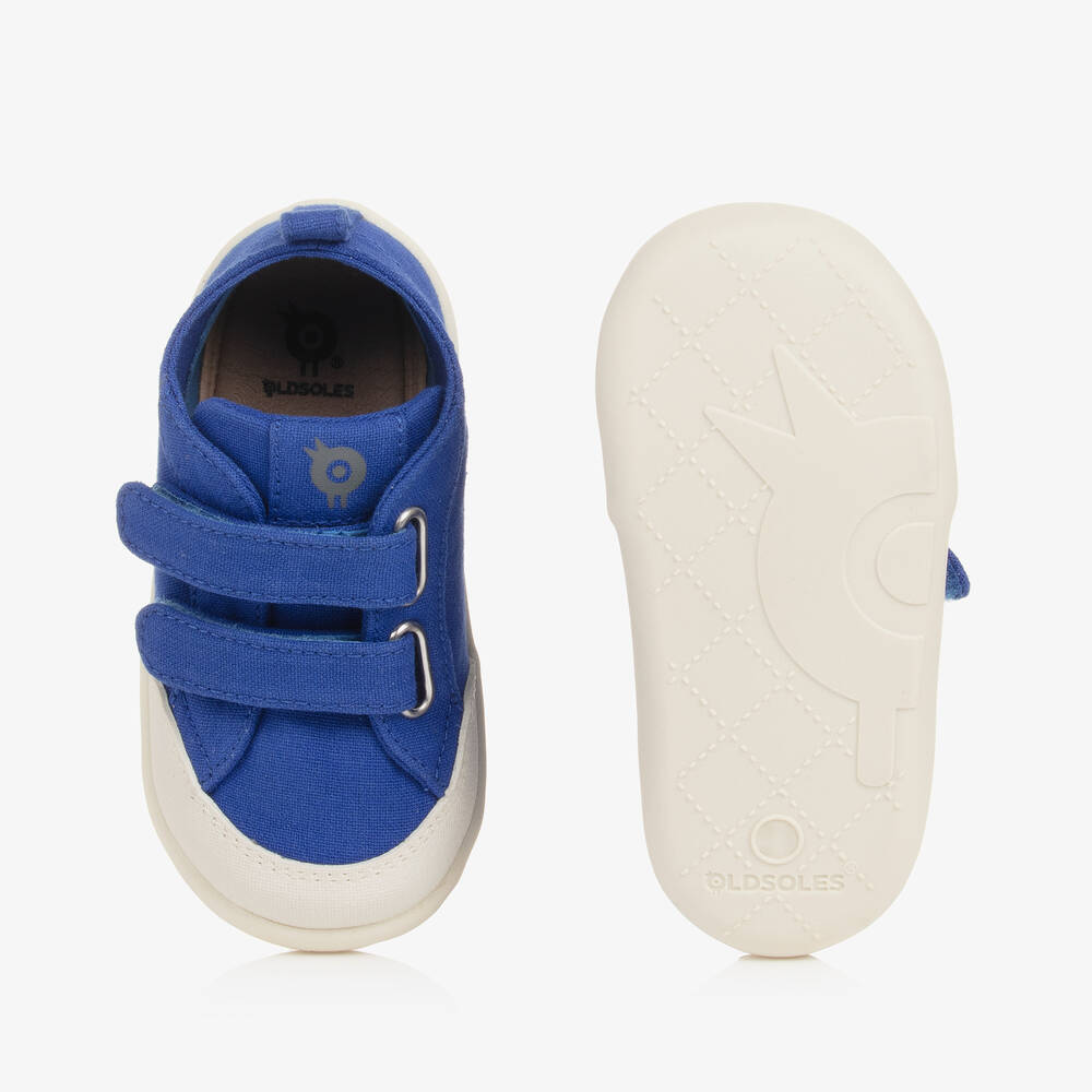Boys blue canvas shoes cheap