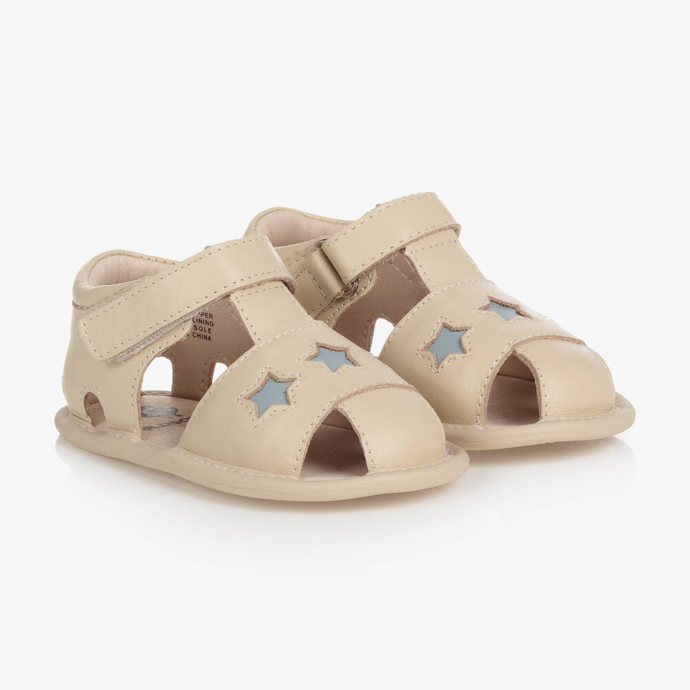 Old Soles - Beige Lauflern-Sandalen für Babys | Childrensalon