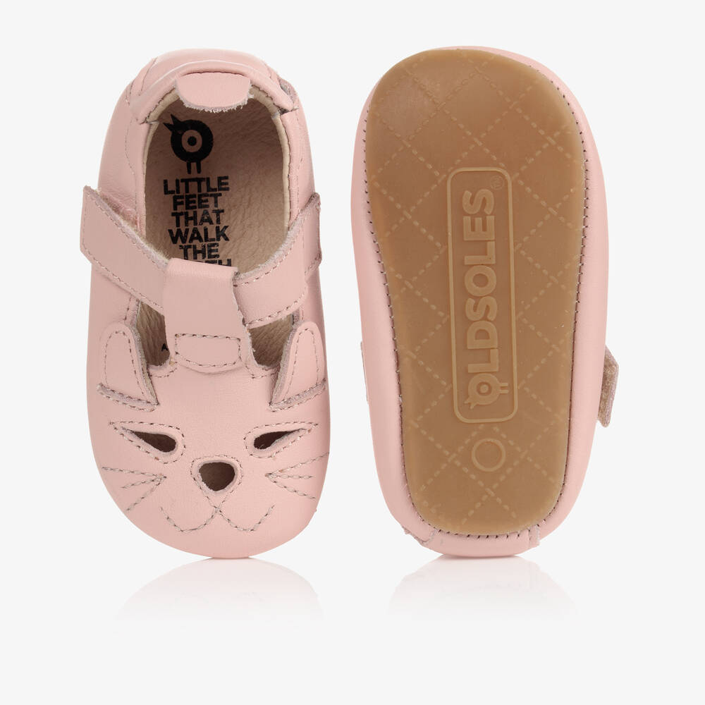 Old Soles Baby Girls Pink Pre Walker Shoes Childrensalon Outlet