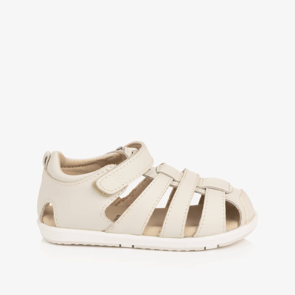 Old Soles-Beige Velcro First Walker | Childrensalon Outlet