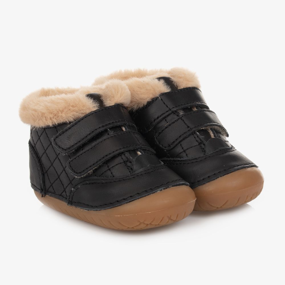 Old Soles - Черные ботинки для малышей | Childrensalon