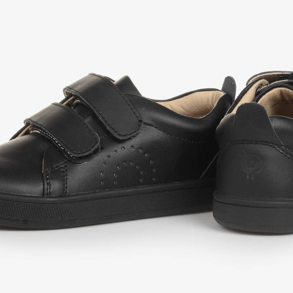Old Soles-Boys Leather Black Footwear | Childrensalon Outlet