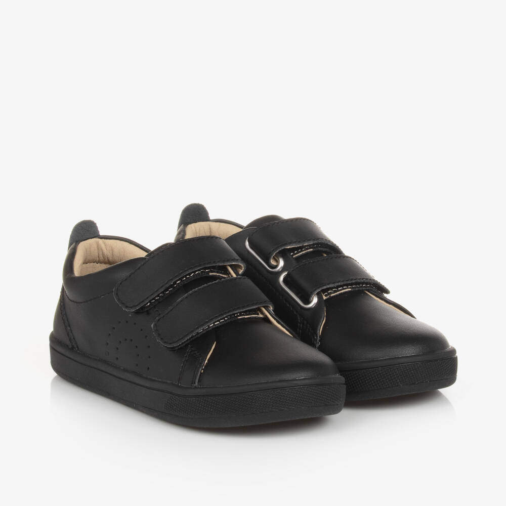 Old Soles-Boys Leather Black Footwear | Childrensalon Outlet
