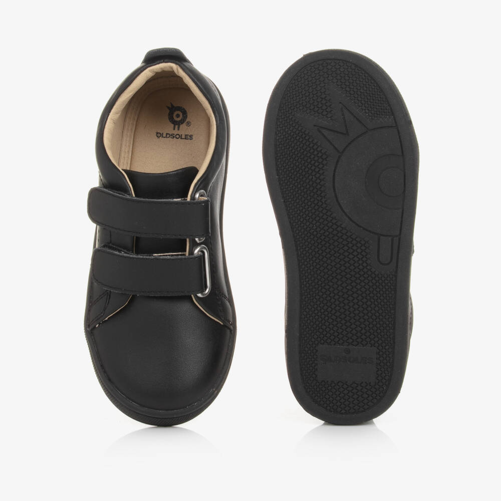 Old Soles-Boys Leather Black Footwear | Childrensalon Outlet