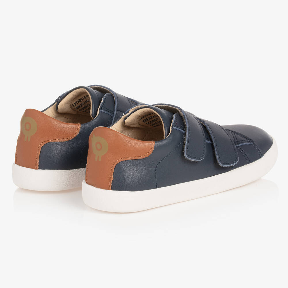 Boys navy trainers sales