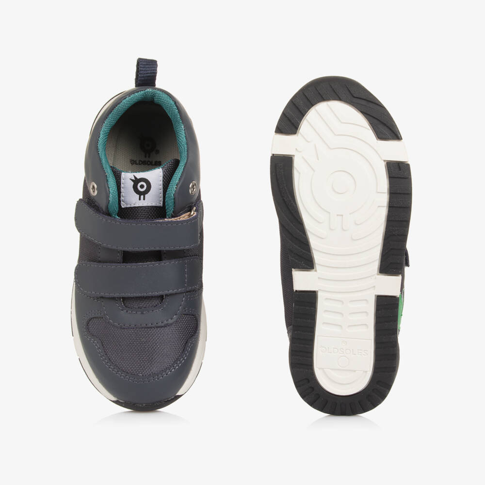 Old Soles-Boys Navy Star Trainers | Childrensalon Outlet