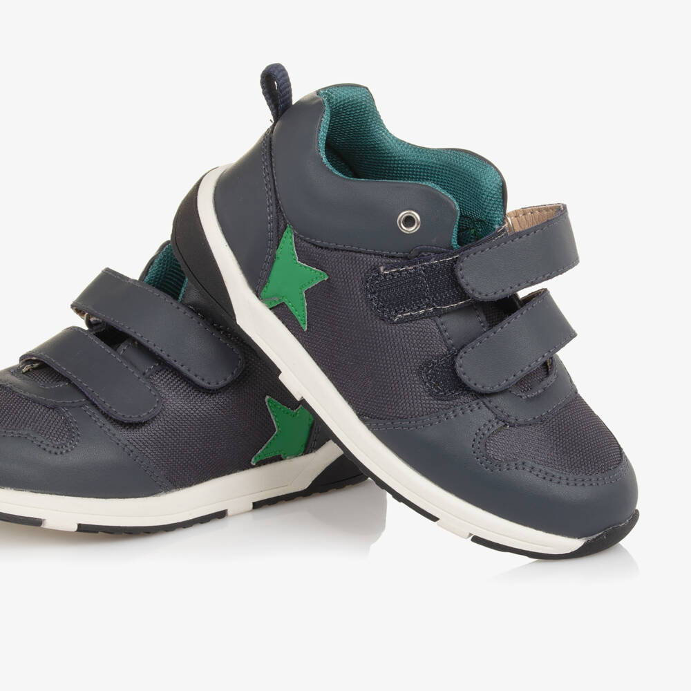 Old Soles-Boys Navy Star Trainers | Childrensalon Outlet