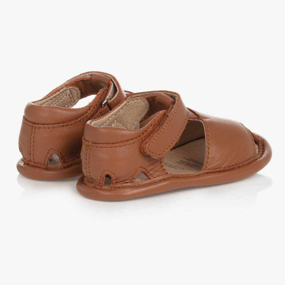 Old Soles-Коричневые кожаные сандалии | Childrensalon Outlet