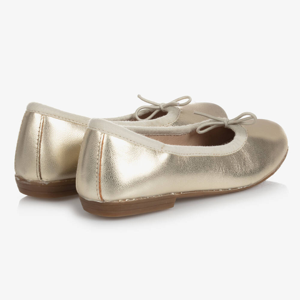 Ballerines dorées repetto sales
