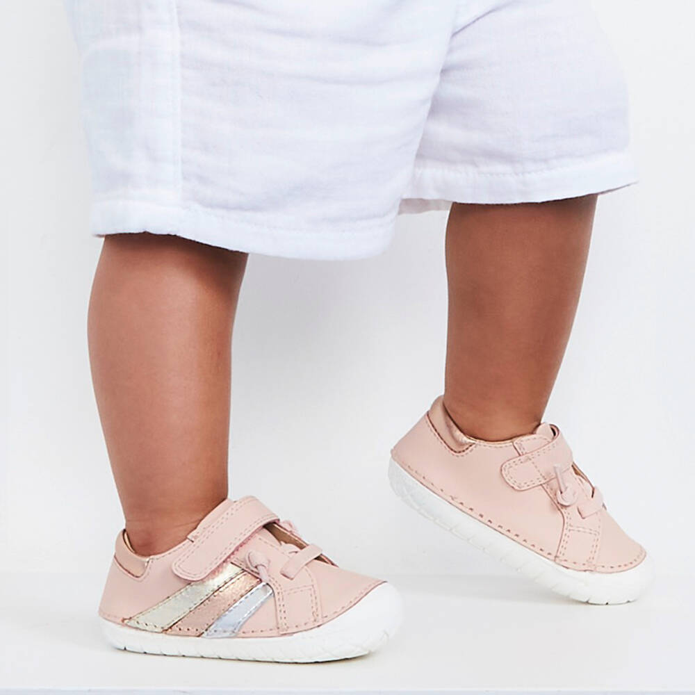Old Soles-Girls Metallic Pink Leather Shoes | Childrensalon Outlet