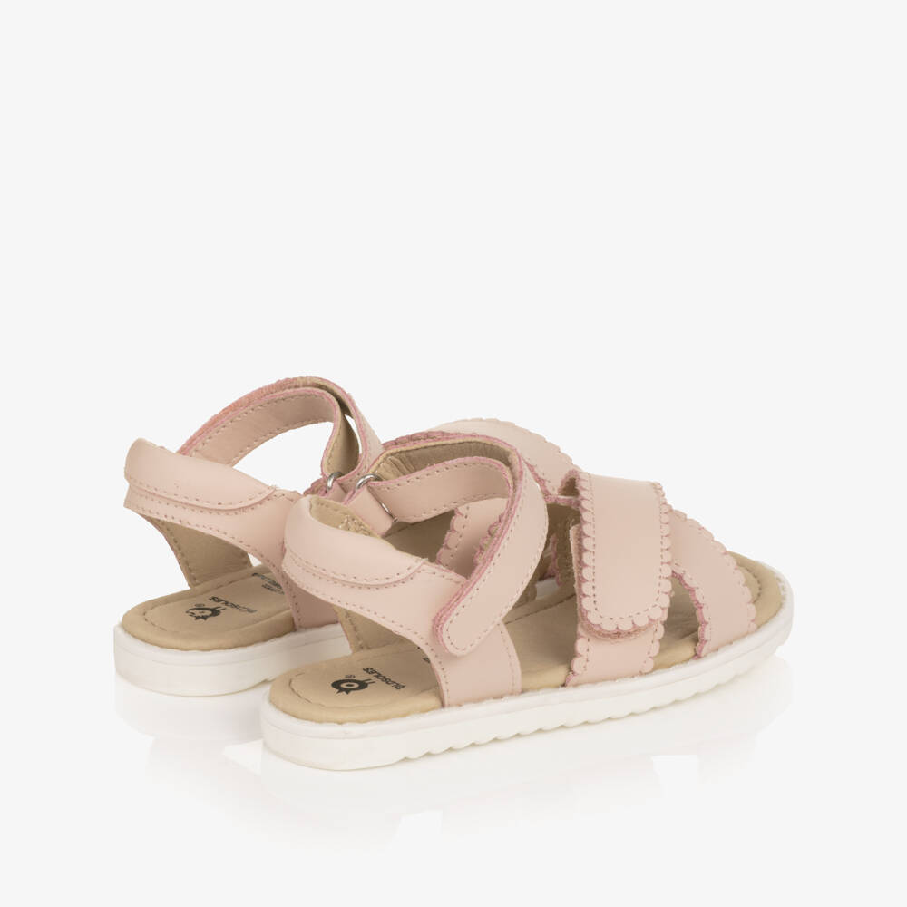 Old Soles-Girls Pale Pink Leather Sandals | Childrensalon Outlet