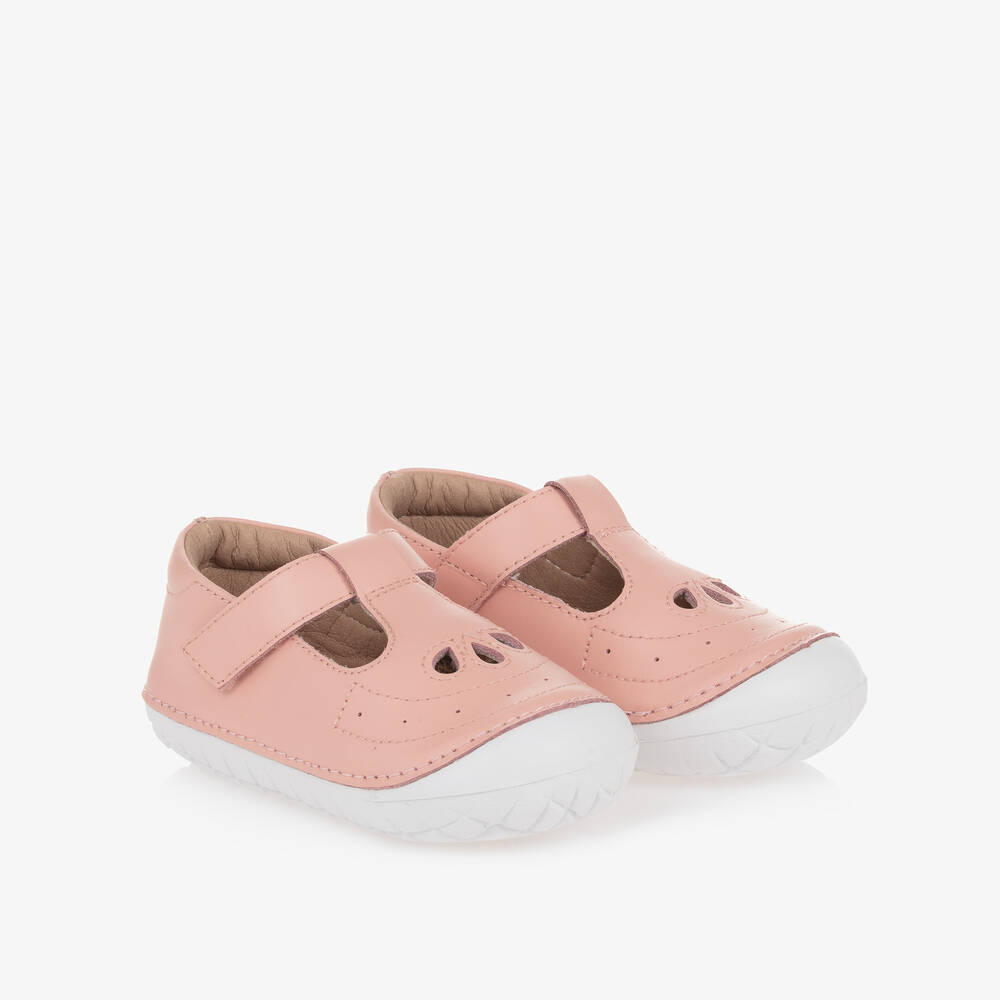 Baby girl pink shoes hot sale