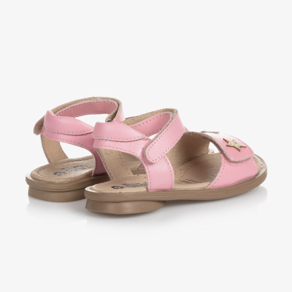 Old Soles-Girls Pink Leather Sandals | Childrensalon Outlet