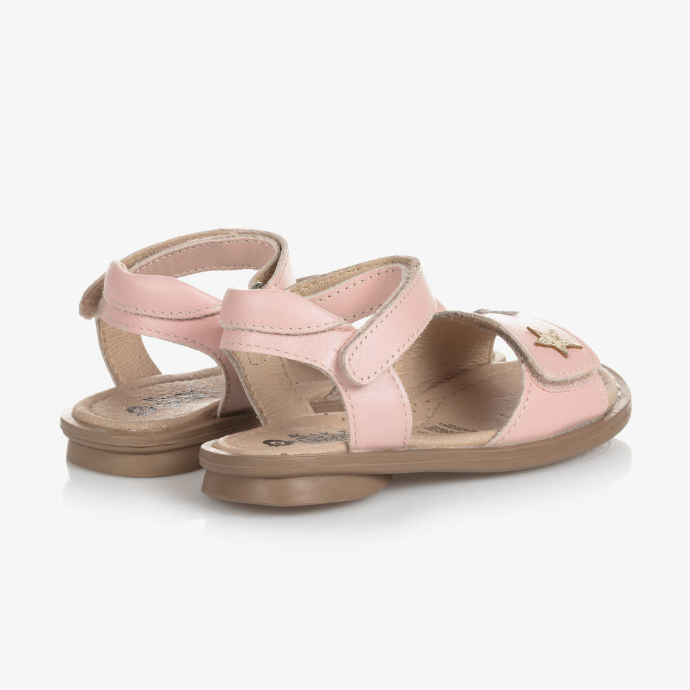 Old Soles-Розовые кожаные сандалии | Childrensalon Outlet