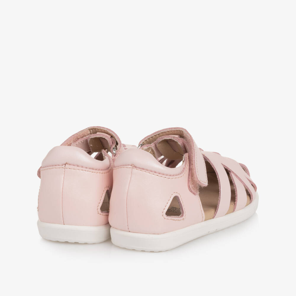 Old Soles-Girls Rose Leather First Steps Sandals | Childrensalon Outlet