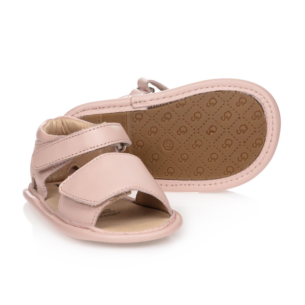 Old Soles - Pink Leather Baby Sandals | Childrensalon
