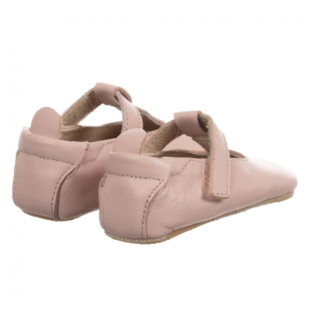 Old Soles-Pink Leather Pre-Walker Shoes | Childrensalon Outlet